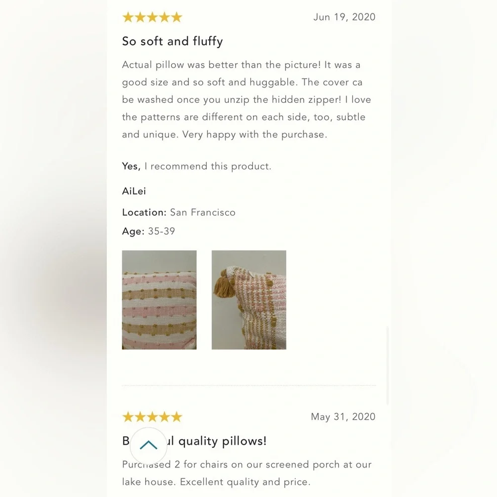 Anthropologie Ezra Plaid Throw Pillow